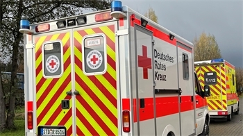 Rettungswagen im Einsatz