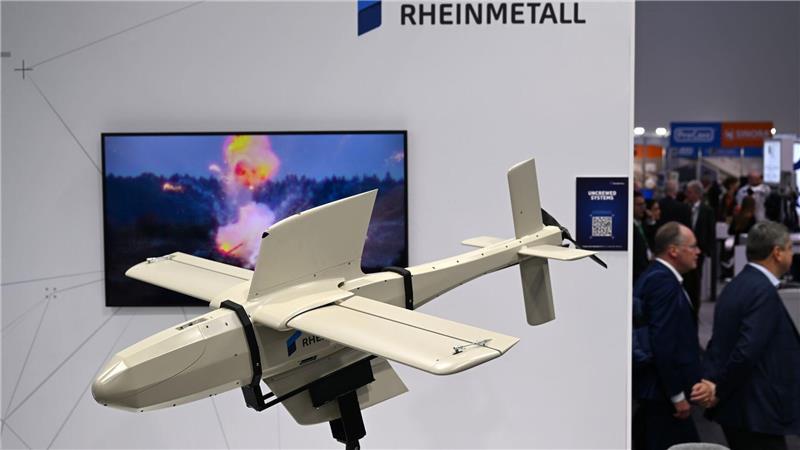 Rheinmetall hatte die Drohne vom Typ FV-014 neu entwickelt. (Archivbild)