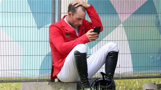 Richard Vogel und die deutschen Reiter sind enttäuscht