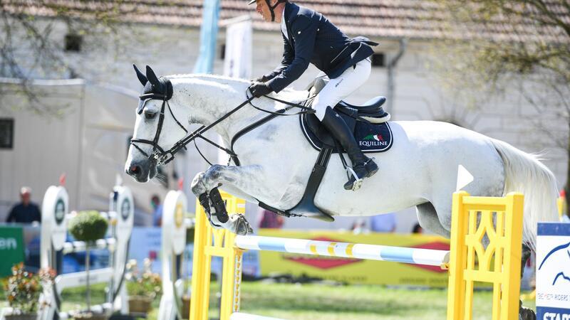 Carsten-Otto Nagel siegt im Großen Preis in Hagen a.T.W. Riders Tour, Großer Preis, Springprüfung auf dem Landgestüt Redefin.