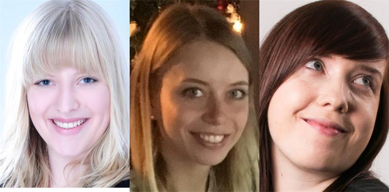 Rieke Meyer, Anjana Gersmann und Sonja Gersonde (von links) sind nur drei  der vielen jungen Reporter, die über die Jahre für die Jugendseite geschrieben haben.