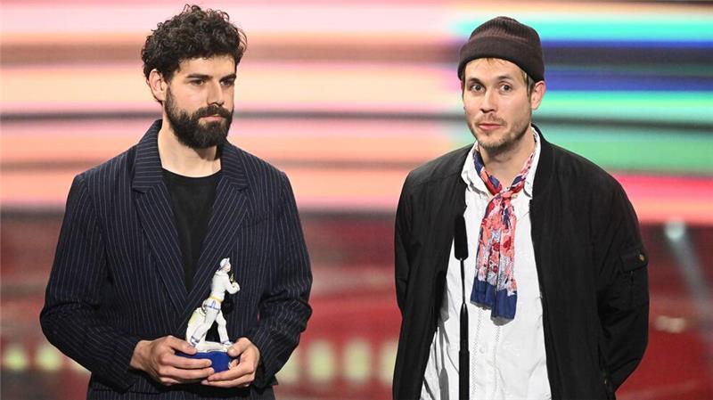 Appelle für offene Gesellschaft beim Bayerischen Filmpreis Riesewieck und Block warnten vor Kulturkürzungen.