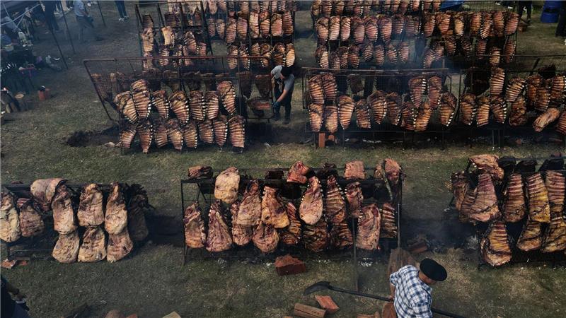 Rippengrillen in Argentinien