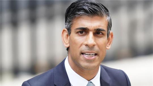 Rishi Sunak, Premierminister von Großbritannien.