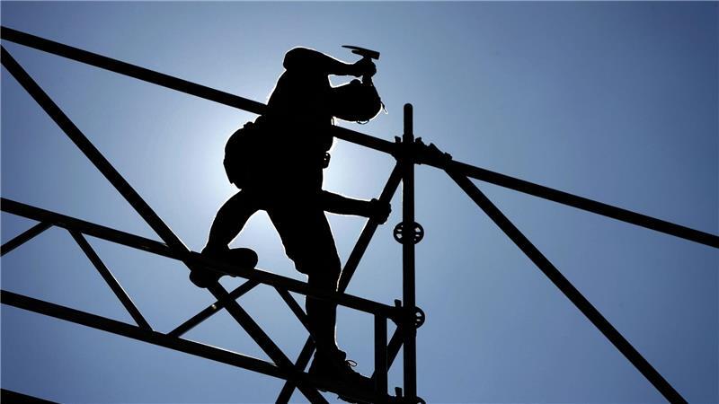 Für wie krisenanfällig Beschäftigte ihre Unternehmen halten Risiko Arbeitsplatz: Die Zahl der Arbeitsunfälle sinkt seit Jahren. (Symbolfoto)