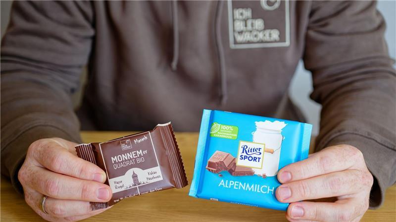 Ritter Sport sieht durch den Haferriegel nach eigenen Angaben seine Marke bedroht. (Archivbild)