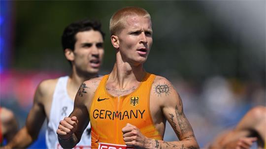 Robert Farken läuft zu seinem ersten WM-Titel. (Archivbild) 