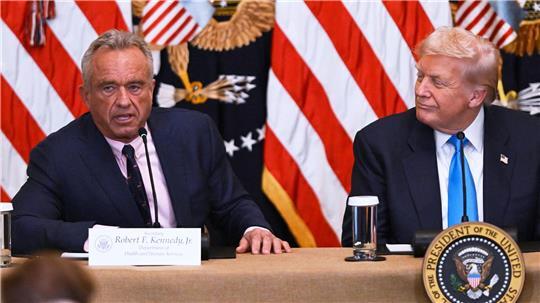Robert Kennedy Jr. ist voll des Lobes für Donald Trumps Stil. 