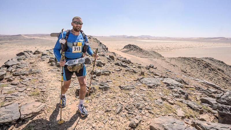 Robert Müller ist zweimal beim „Marathon des Sables“ gestartet. Das sind rund 250 Kilometer durch die Wüste bei über 50 Grad.