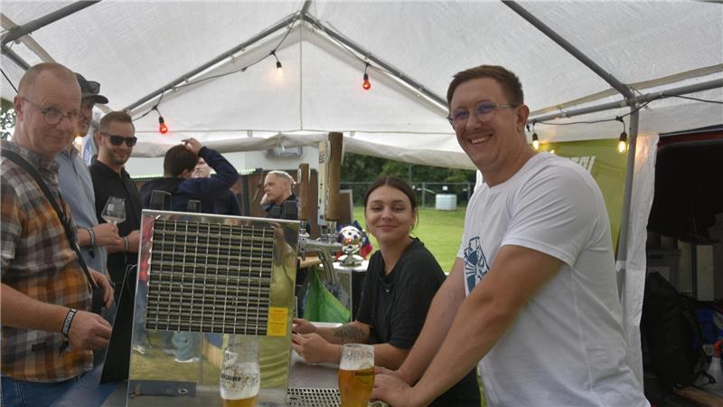 Robert Schala und Melissa Struck von Kehrwieder sind zum ersten Mal dabei.