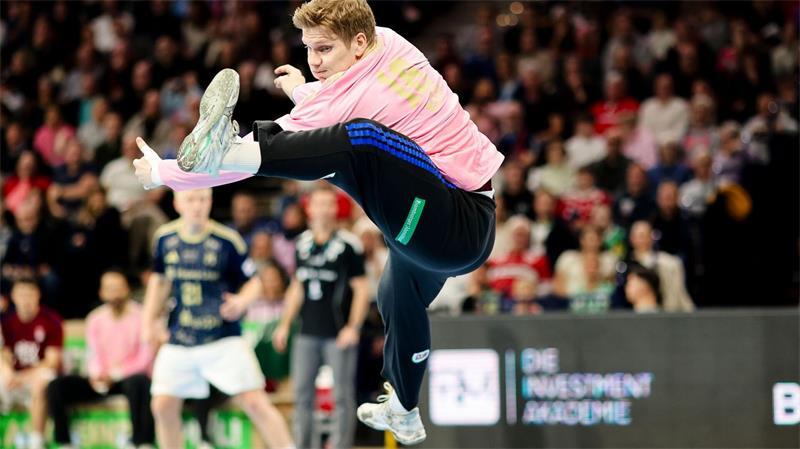 Robin Haug und der HC Hamburg spielten in Lemgo. (Archivbild)