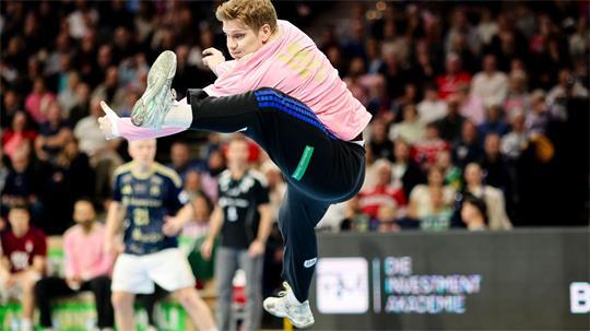 Robin Haug und der HC Hamburg spielten in Lemgo. (Archivbild)