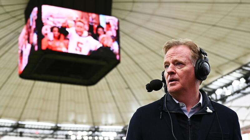 Football global? Blühende NFL-Zukunft für Deutschland Roger Goodell ist der Chef der NFL.