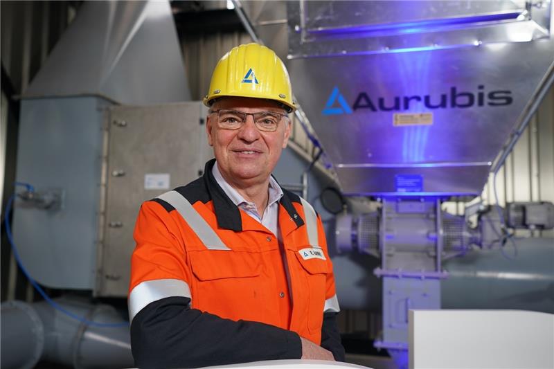 Roland Harings, Vorstandsvorsitzender der Aurubis AG. Foto: Marcus Brandt/dpa