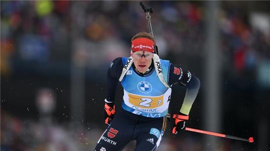 Roman Rees geht für die deutsche Mixedstaffel in Östersund an den Start.