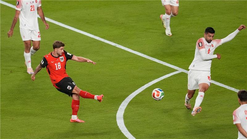Werder-Profi Schmid trifft bei Österreichs Sieg gegen Jordanien Romano Schmid schoss Österreich sehenswert in Führung.