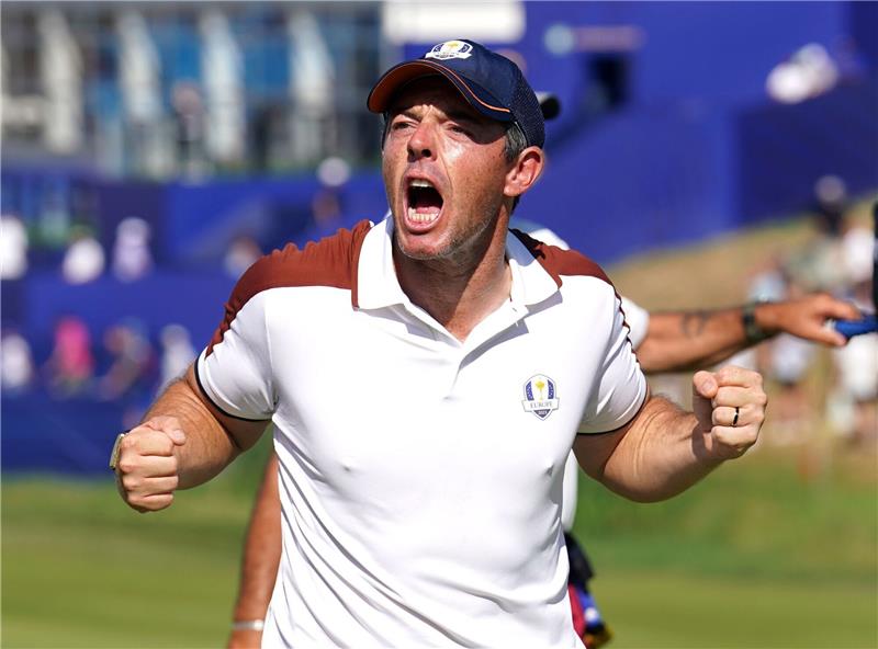 McIlroy mit „Feuer im Bauch” zum Ryder-Cup-Triumph Rory McIlroy gewann mit dem Team Europa den Ryder Cup.