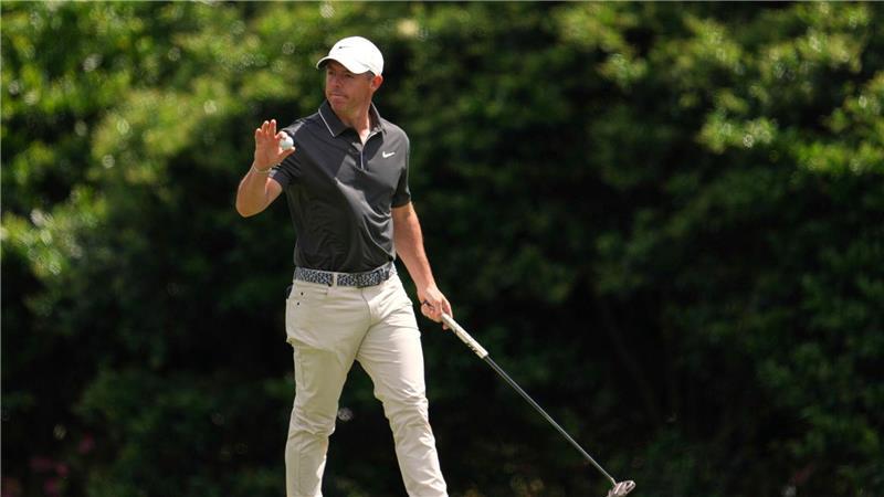 Golf-Idol Langer verpasst Cut bei Masters-Abschied Rory McIlroy spielte eine starke 66er-Runde am zweiten Tag.