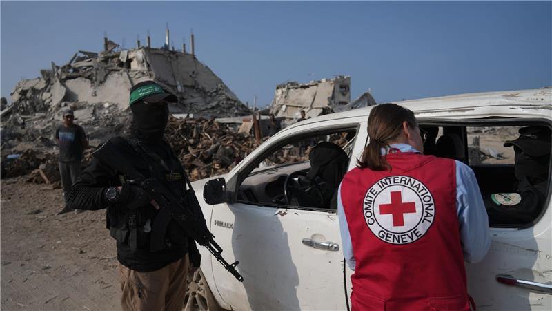 Rotes Kreuz begleitet Hamas bei der Suche nach Leichen der Geiseln im Gazastreifen