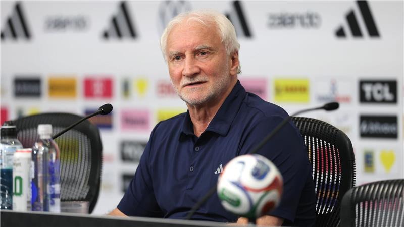 Rudi Völler ist vor dem WM-Start optimistisch. 