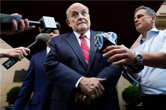 Rudy Giuliani beriet Trump während dessen Amtszeit.