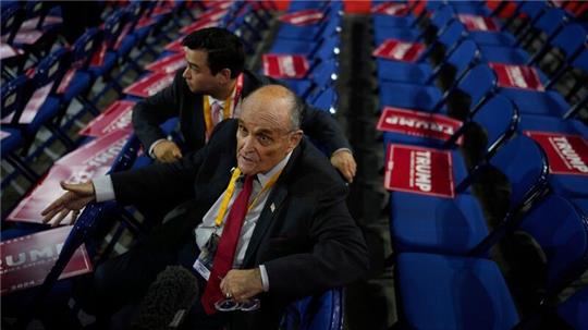 Rudy Giuliani ist ein enger Verbündeter von Donald Trump - beide Republikaner stammen aus New York.