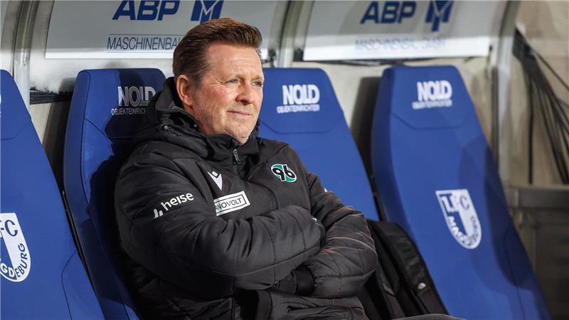 Rückkehr nach Magdeburg: Hannovers Trainer Christian Titz. 