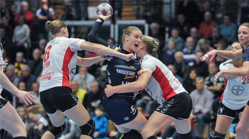Rückraumspielerin Charlotte Kähr trifft in dieser Saison im Schnitt nur 1,8 Mal pro Spiel.