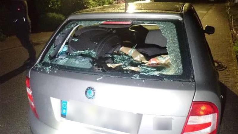 Rund 2000 Euro Schaden sind an dem Skoda entstanden.