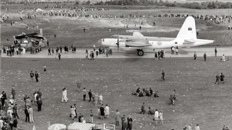 Rund 40.000 Gäste lockte der erste Flugtag im Jahr 1968 an.