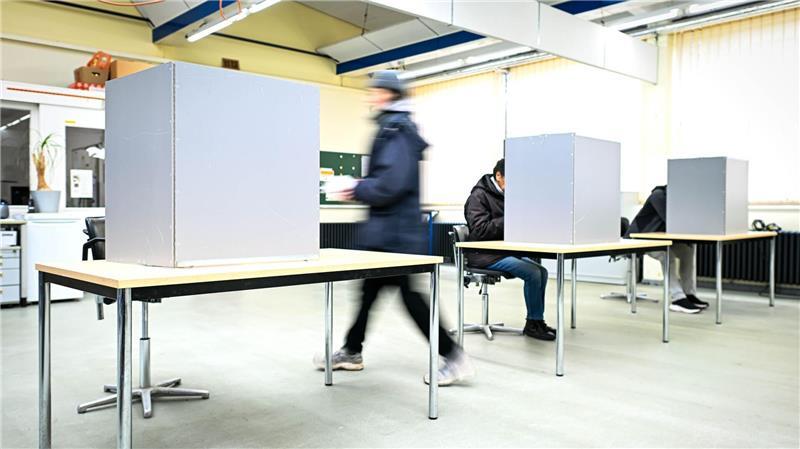 BSW-Protest: Ergebnis der Bundestagswahl in Bremen steht fest Rund 450.000 Bremerinnen und Bremer waren zur Bundestagswahl aufgerufen. (Archivbild)