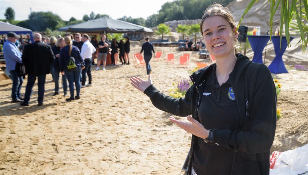 Rund 90 geladene Gäste kamen zum Beach-Saison-Opening des BSV in die Sandkuhle v...
