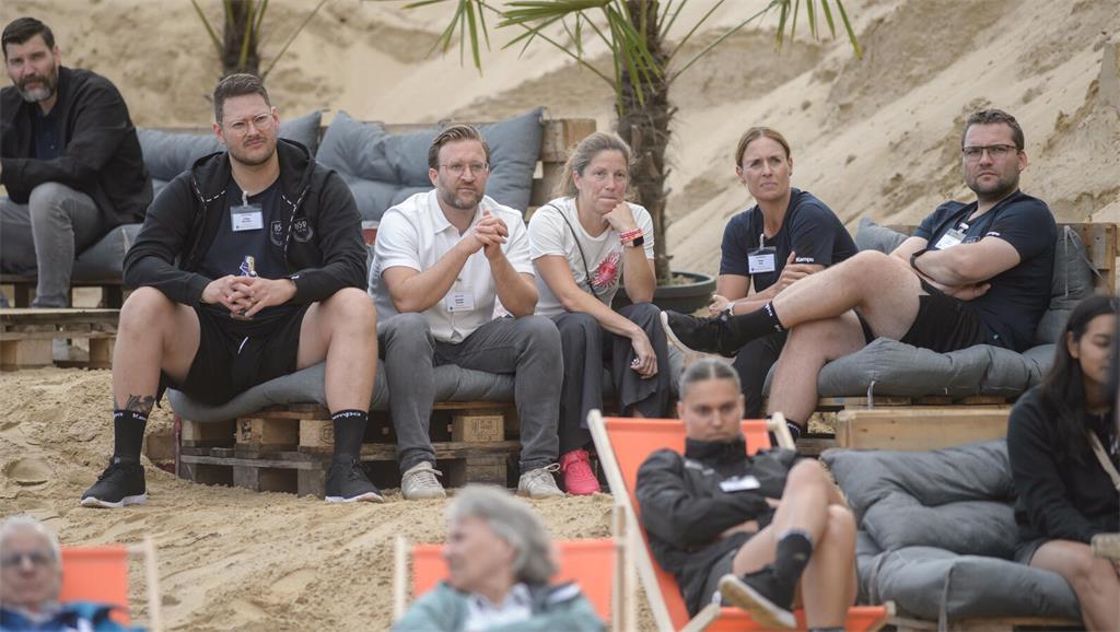 Rund 90 geladene Gäste kamen zum Beach-Saison-Opening des BSV in die Sandkuhle v...