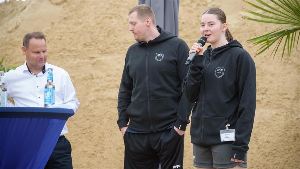 Rund 90 geladene Gäste kamen zum Beach-Saison-Opening des BSV in die Sandkuhle v...