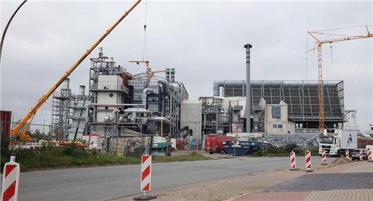 Rund um das Holzheizkraftwerk in Cuxhaven kommt es immer wieder zu Protestaktionen.
