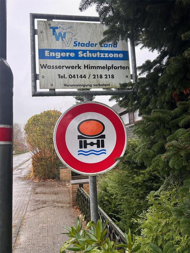 Rund um das Wasserwerk Himmelpforten gilt eine engere Schutzzone - gebaut werden kann dort nicht mehr.