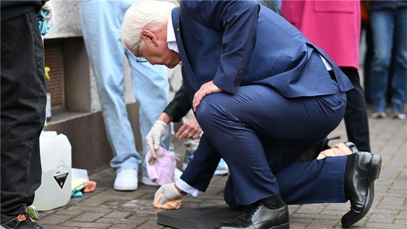 Steinmeier zum Grundgesetztag: Demokratie braucht Tatkraft Rund um den Ehrentag hat sich auch Bundespräsident Steinmeier engagiert
