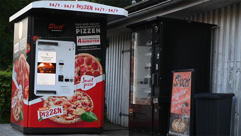Rund um die Uhr gibt es in Harsefeld seit April Pizza.