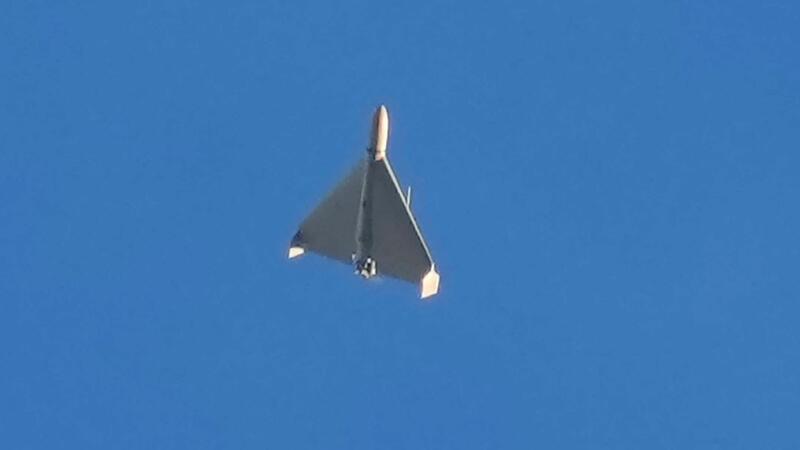 Kiew: Russische Drohne fliegt nach Belarus Russische Drohne soll nach Belarus geflogen sein. (Archivbild)