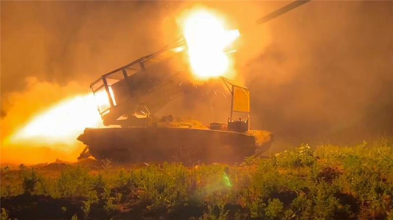 Russland greift Ukraine massiv mit Raketen an Russische Gegenoffensive bei Kursk mit 50.000 Mann. (Archivbild)