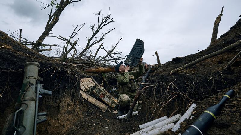 Krieg gegen die Ukraine: So ist die Lage Russische Truppen versuchen seit Oktober 2023 unter hohen Verlusten, Awdijiwka zu erobern.