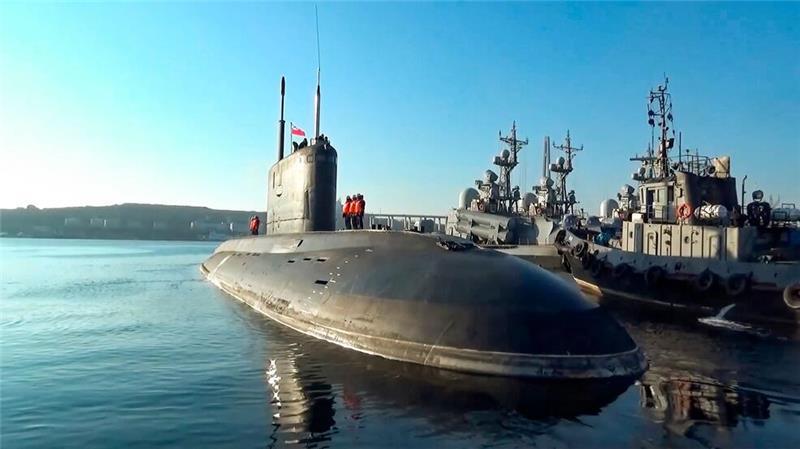 Nato befürchtet neue schwere Sabotageakte und Cyberangriffe Russische U-Boote könnten an Sabotageakten beteiligt sein. (Archivbild)