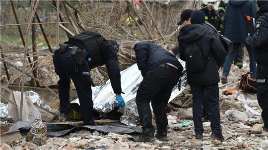Russischer Nachtangriff trifft die Ukraine.