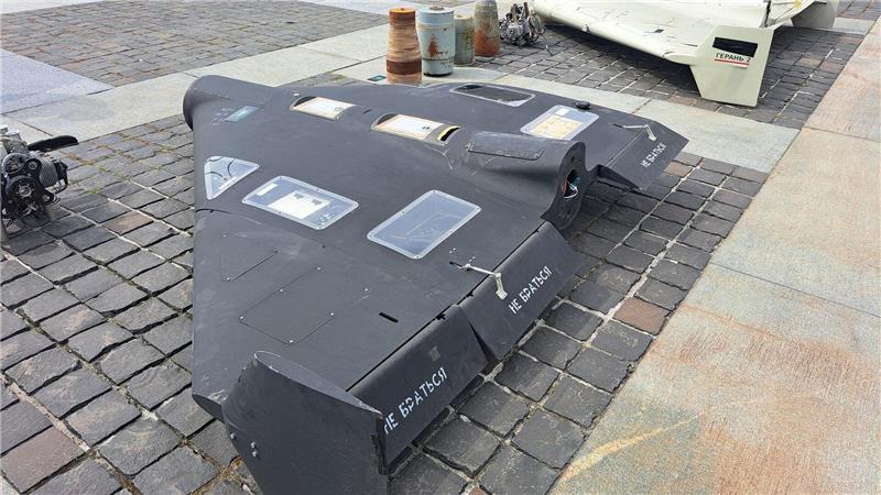 Russland greift die Ukraine weiter mit Kampfdrohnen an. (Symbolbild)