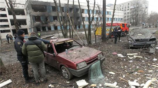 Russland hat die Ukraine am Freitag massiv aus der Luft angegriffen. Nach Angaben aus Kiew waren es die schwersten Angriffe seit Kriegsbeginn.