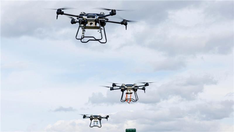 Russland und die Ukraine werfen sich gegenseitig vor, mit Drohnen Energieinfrastruktur anzugreifen. (Archivbild)