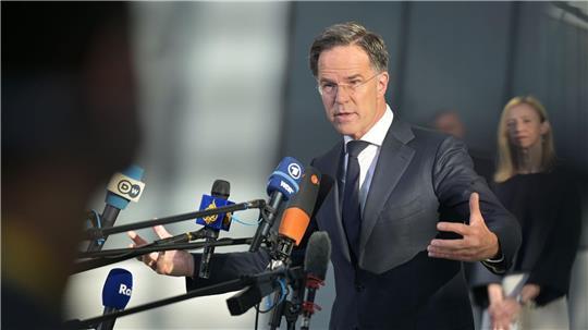 Rutte spricht von der Nato 3.0. Dazu gehört eine stärkere Rolle Europas in dem Verteidigungsbündnis.