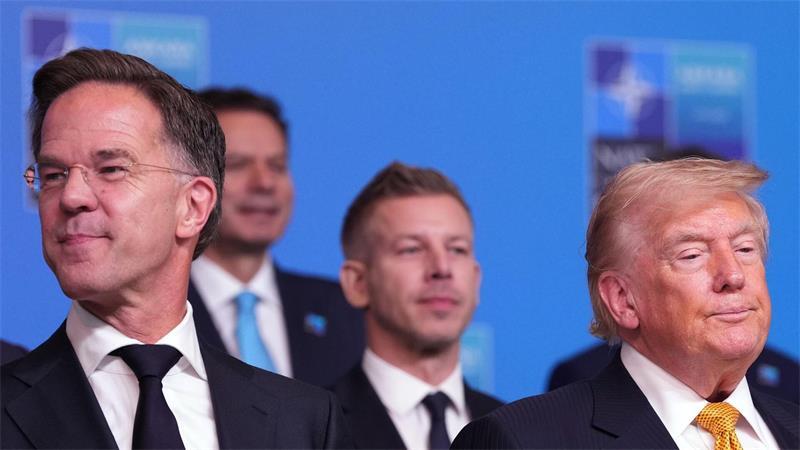 Rutte und Trump: Zwischen den beiden kam es zu einem ungewöhnlichen Schlagabtausch.