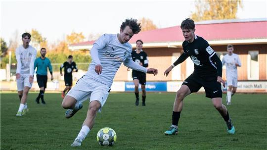 Ruwen Albrecht schoss das 1:0 für den JFV.