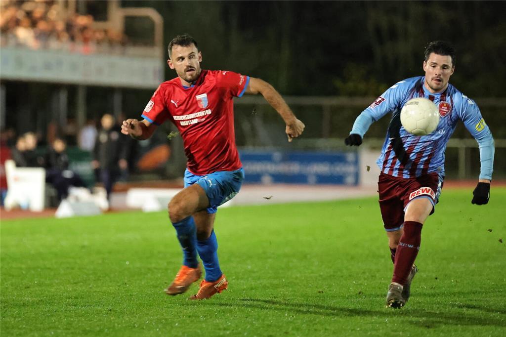 SV Drochtersen Assel - SC Weiche Flensburg, Freitag, 15. November 2024.